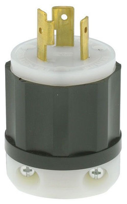 Lot Of 2 - Leviton 2311 Plugs Extra Heavy Duty 20A 125V Locking Plug Male L5-20P