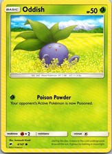 Oddish Common SM - Burning Shadows 4/147 NM