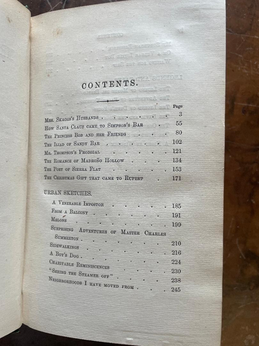 BRET HARTE " MRS. SKAGGS'S HUSBAND",1873, FIRST EDITION, IST PRINTING, VG, NR - Picture 6 of 6
