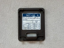 OEM 1996-2002 Toyota 4Runner Fuse Box Cover Brown/Oak