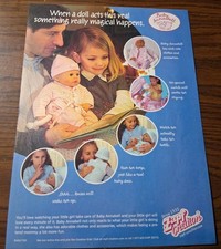 Baby Annabelle Doll Vintage Print Ad 2004 8x11 