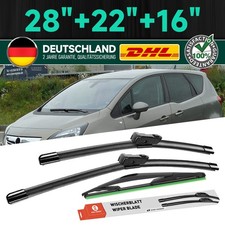Scheibenwischer Vorne + Hinten Set Wischerblätter Für OPEL MERIVA B BJ 2010-2017