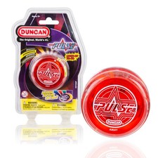 Duncan Toys Pulse LED Light-Up Yo-Yo, Intermediate Level Yo-Yo with Ball Bearing