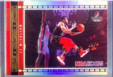 2021-22 Hoops CJ McCollum #23 Blazers Lights Camera Action Holo