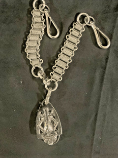 Masonic Knights Templar Sword Chain Hanger Freemason Ornate Metal