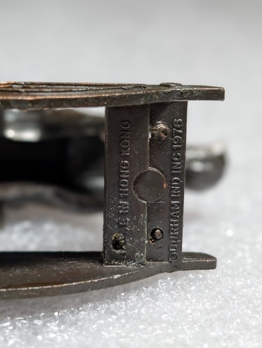 Vtg 1976 Durham DieCast Rocking Horse Metal Made Hong Kong Dollhouse Miniature - Picture 10 of 13