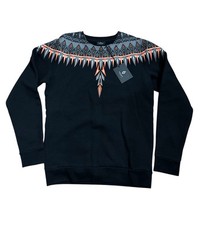 Marcelo Burlon Sweatshirt Men  s Size XS New Black