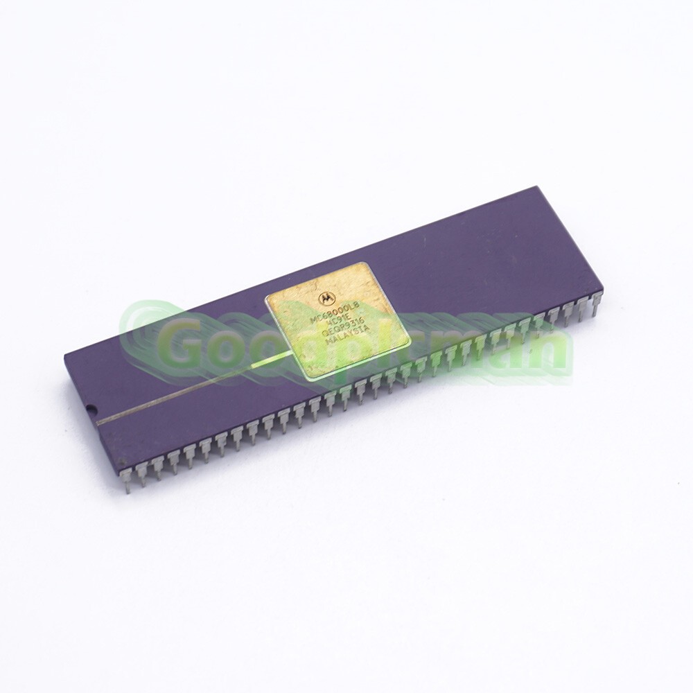 Motorola MC68000L8 6-Bit Microcontroller Microprocessor Chip SBC DIP64