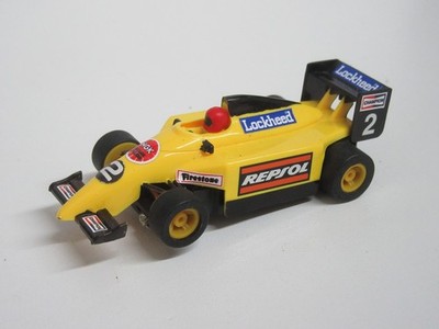 Micro Scalextric Formel 1 Rennwagen - Gelb ''Repsol''