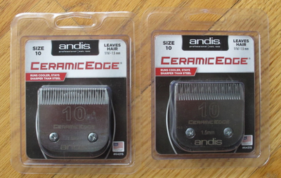 #ad Andis Ceramic Edge 2 Detachable Pet Clipper Blades Size 10 $44.95
