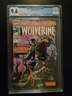 Marvel Comics Presents Wolverine # 56 1990 CGC Grade Of 9.6 Comic Book Hulk Were