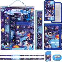 Astronaut Schreibwaren Set, Schreibwaren Geschenkset FüR Junge, Radiergummi, Ans