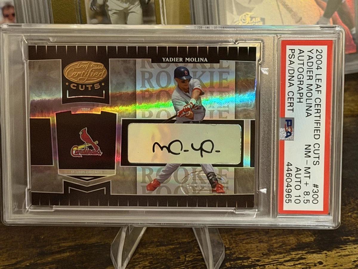 Yadier Molina Autograph Baseball Cards for sale | eBay