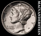 1943 Mercury Dime- Scarce High Grade Luster #i3468