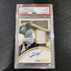 2023 Immaculate Junior Caminero Prospect Patch Autograph /99