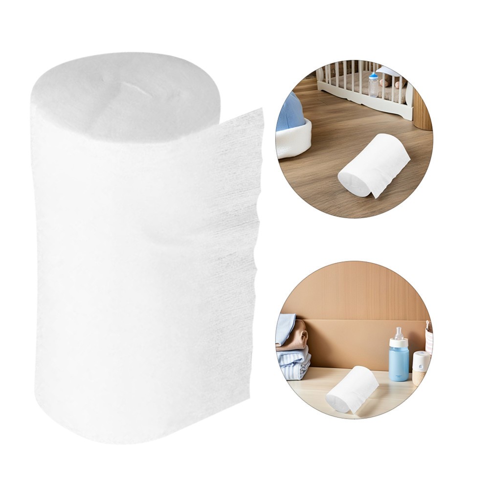 100 Sheets/Roll Baby Flushable Biodegradable Cloth Nappy Diaper Bamboo Liners