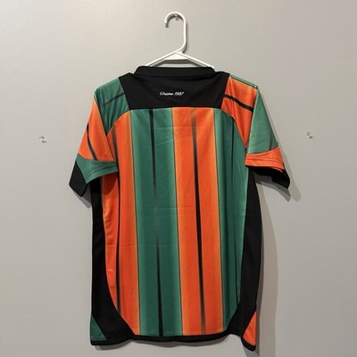 Venezia 25/26 Third Soccer Jersey Size S Black Green Orange Silver