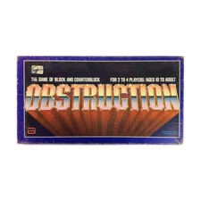 Whitman Boardgame Obstruction Box Fair