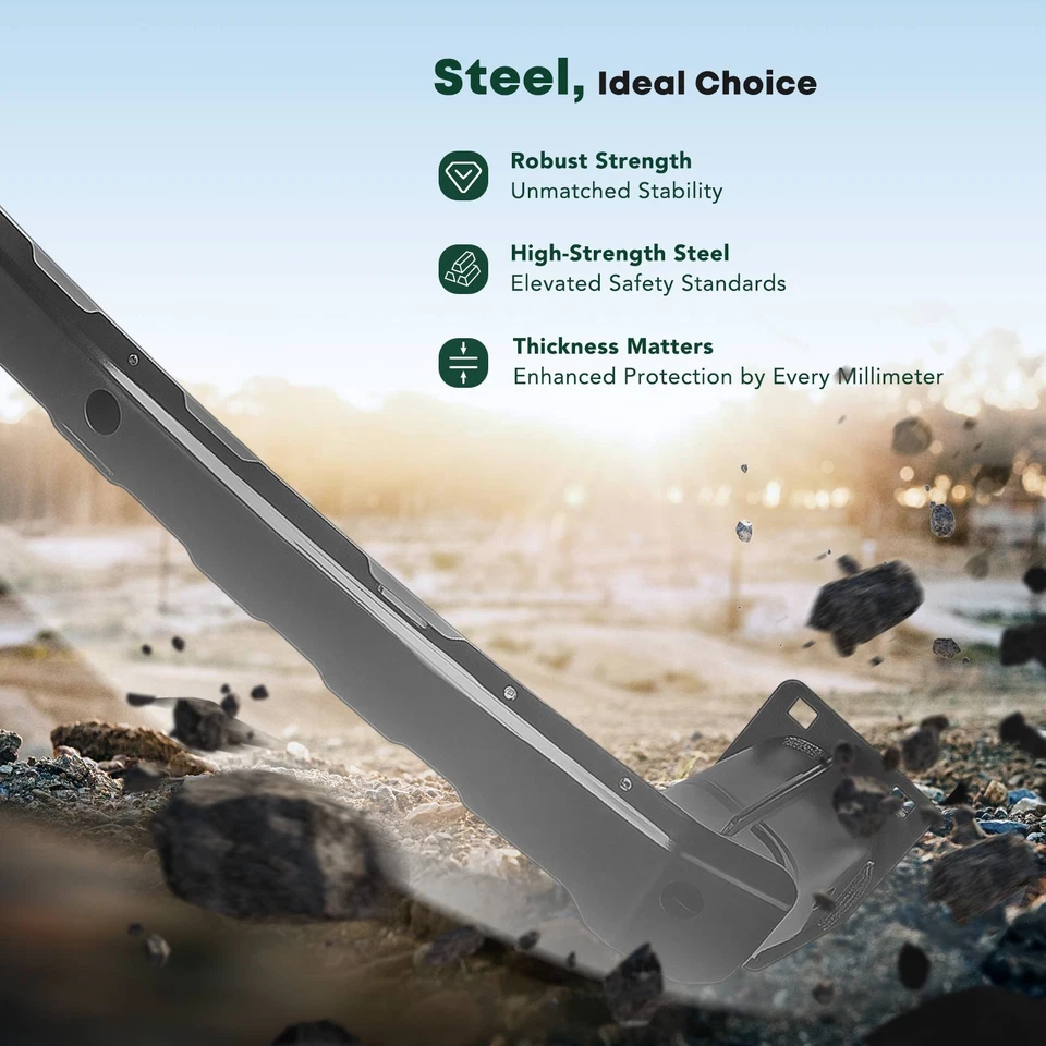 Refuerzo de parachoques delantero con bote de aplastamiento para Land Rover Range Rover Evoque 12-19 Foto 4 de 4