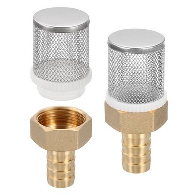 2Pcs Inline Strainer, 3.5'' Encrypted Hose Strainer W/ 19mm Diameter Connection
