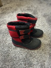 Boys/Unisex Snow/Moon Boots Size UK 11.5/12 EU 30 Good Condition Used