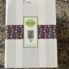 Scentsy Wire Midnight Floral Plug In Wall Mini Warmer New in Box