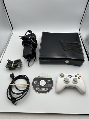Microsoft XBox 360 S Slim 250GB Model 1349 Video Game Console System 360S Bundle