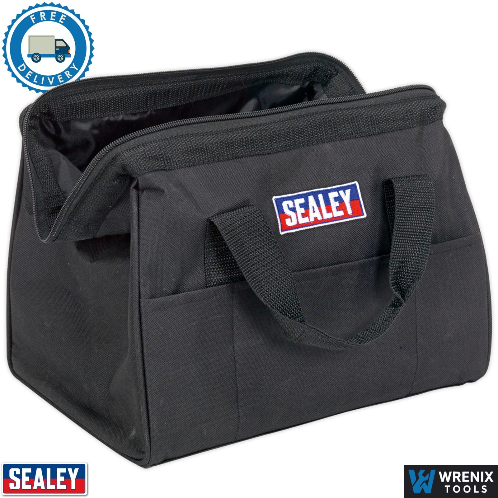Sealey CP1200CB Heavy Duty Canvas Tool Storage Bag Mechanic Garage Tool Bag