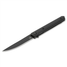 Mini navaja de bolsillo plegable Boker Plus Kwaiken Air en muy buena condición-10 hoja mango G10 negra