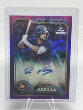 2024 Topps Pro Debut #PD-29 Dominic Keegan Autographs Purple Foil #/299