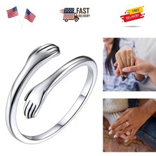 925 Sterling Silver Teardrop Ring - Adjustable  Tarnish Resistant for Women