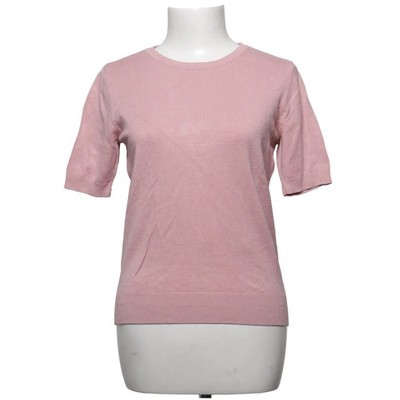 H&M Basic, Top, Größe: XS, Pink, Viskose/Polyamid, Einfarbig, Feinstrick #ApY