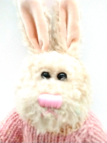 Chrisha Playful Bunny Plüsch Osterhase Stofftier Jointed 1998 Vintage - Bild 4 von 10