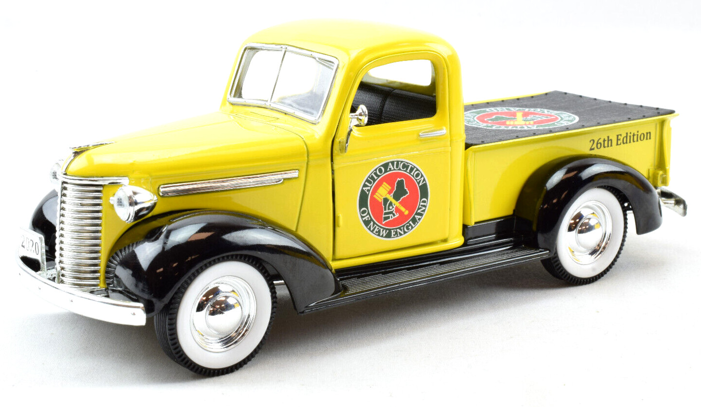 Автоаукцион Liberty Classics 2020 1939 Chevy Pickup 1:25, изготовленный на заказ, Автомобильный банк 21112