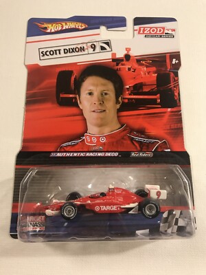 HOT WHEELS IZOD INDYCAR SERIES SCOTT DIXON Target #9 Real Riders