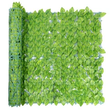 3.3x9.8' Privacy Artificial Fence Screen Faux Ivy Leaf Garden Screen Hedge Panel