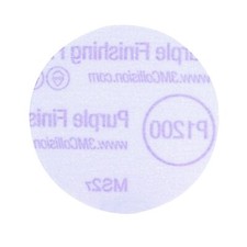3M Hookit Purple Finishing Film Abrasive Disc 260L, 30368, 3 in,  Case of 200 