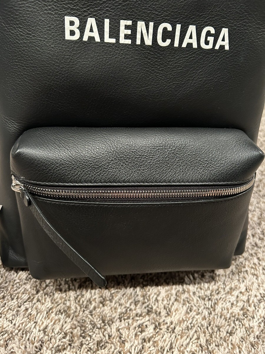 Balenciaga Everyday Backpack Calfskin Leather Black | eBay Balenciaga Everyday Backpack Calfskin Leather Black | eBay