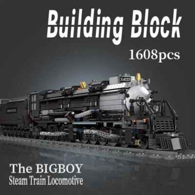Bausteine Union Pacific 4014 Big Boy Dampflok Eisenbahn 1608 Teile