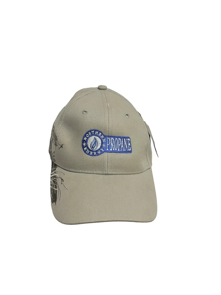 Wildlife Series Dri-Duck Trout Fish Embroidery Cap Baseball Hat Khaki New NWT - Image 3 of 4