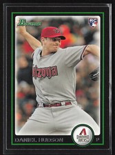 2010 Bowman Draft Picks & Prospects #BDP50 Daniel Hudson Rookie Card. rookie card picture