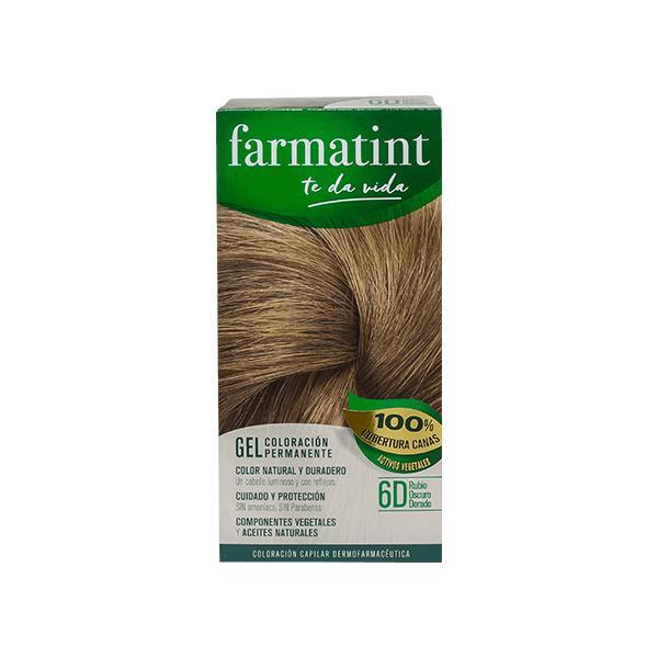 Farmatint Permanent Color Gel 6d Dark Golden Blond 150ml