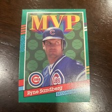 1991 Donruss - Right Border has 2 White Stripes #404 Ryne Sandberg