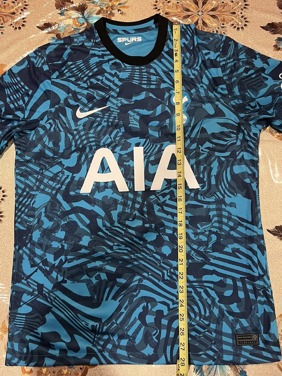 Nike Tottenham 2022/2023 Third Blue Soccer Jersey Mens Size