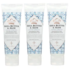 Nubian Heritage Shea Butter & Aloe Hand Cream 4 oz 3 Pack