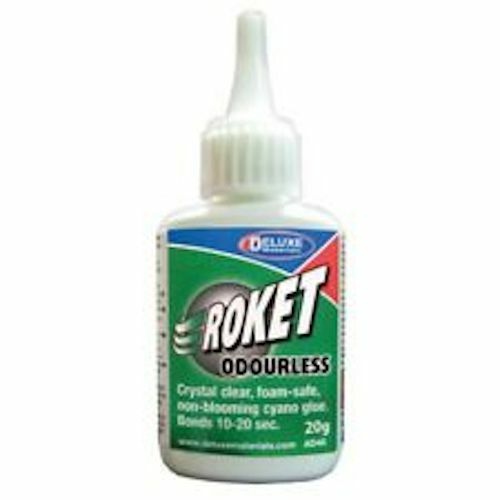Deluxe Materials Roket geruchloser Cyanokleber AD46 20g - Bild 1 von 1