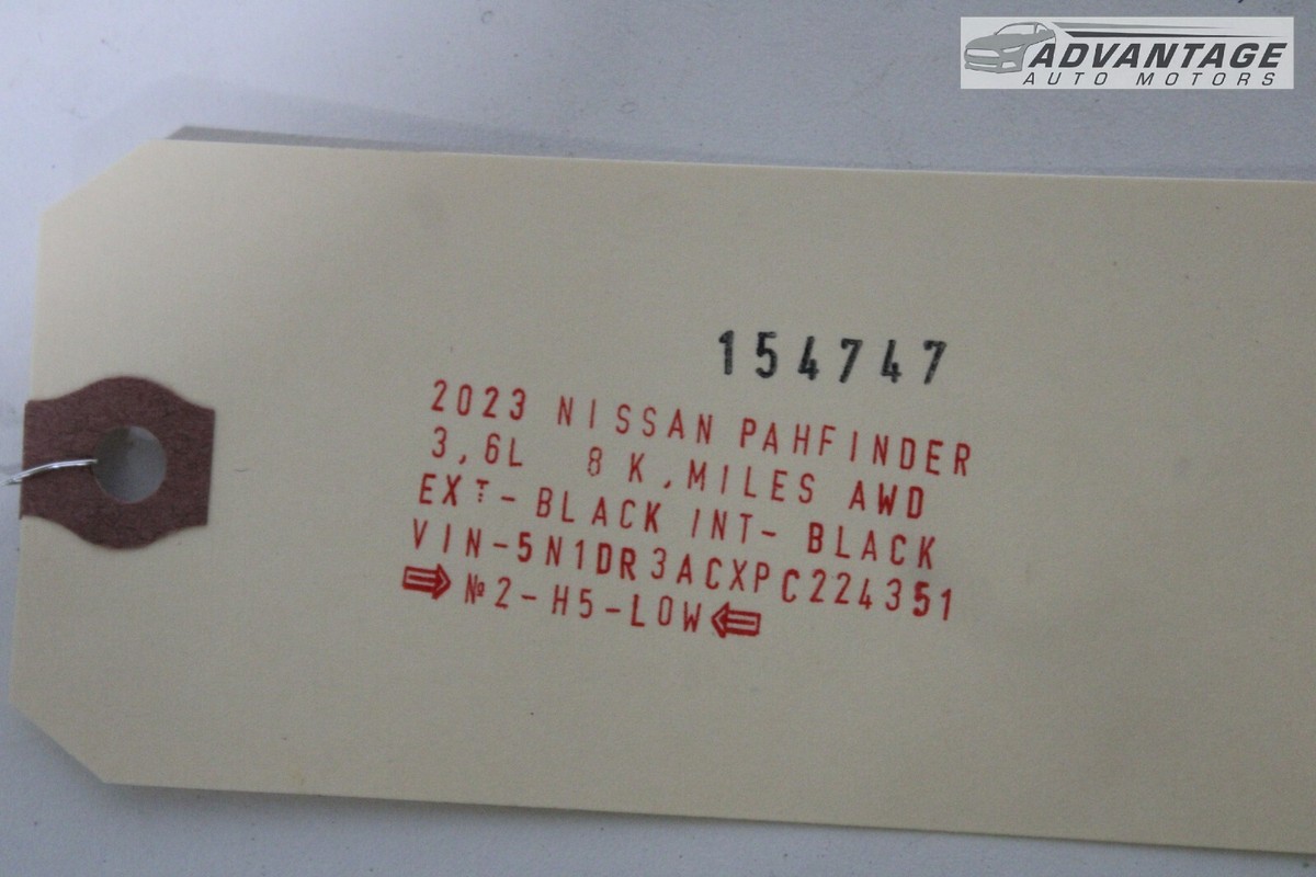 2022-2023 NISSAN PATHFINDER REAR BODY WIRE WIRING CABE 2022-2023 NISSAN PATHFINDER REAR BODY WIRE WIRING CABE