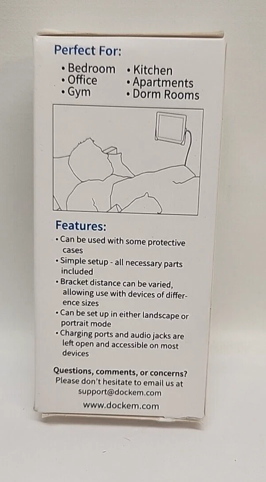 Tablet Smartphone Wall Koala Mount Black For iPad Air Pro Mini Samsung iPhone - Image 4 of 4