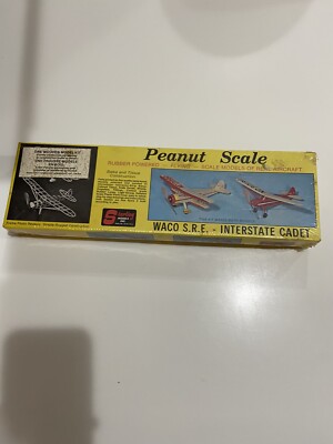Sterling  Waco S.R.E. & Interstate Cadet Peanut Scale Models Kit