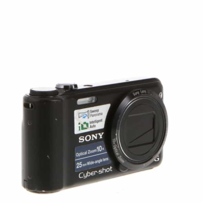 Sony Cybershot DSC-H55 14.1MP Digital Camera Black W